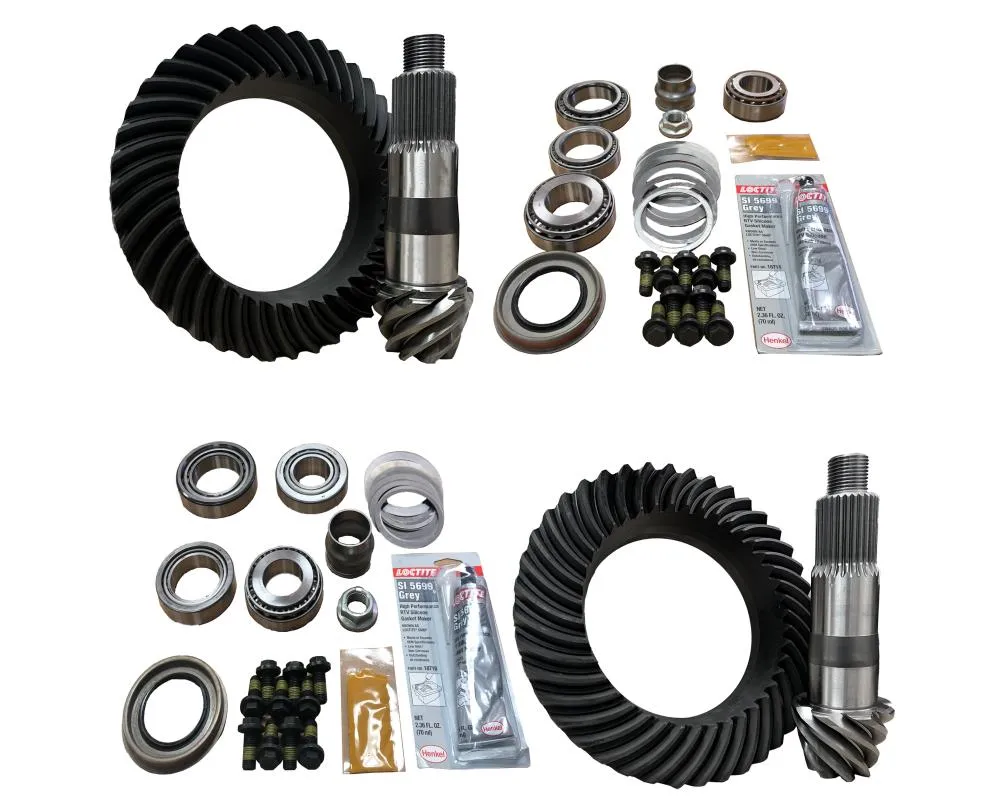 Revolution Gear and Axle Dana 44 220mm | 210mm 4.56 Ratio 2-Cut Gear Package Jeep Wrangler JL Rubicon | Gladiator 2018+ - Rev-JL-220/210-456DC