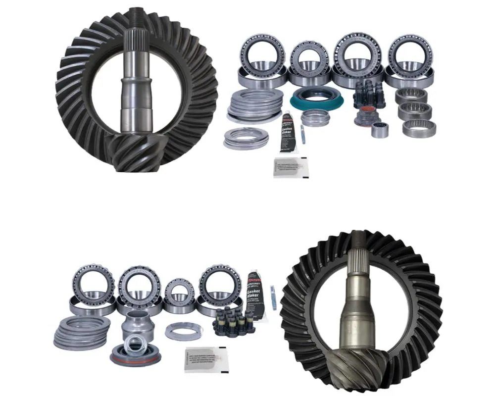 Revolution Gear and Axle 4.10 Ratio F9.75L-F8.8R Timken Bearing Gear Package Ford F-150 2000-2010 - Rev-F150-9.75L-00-10-410