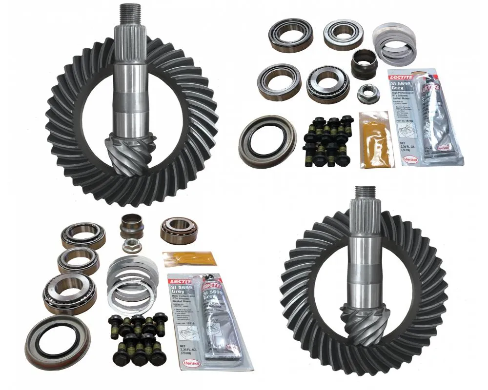 Revolution Gear and Axle Dana 44 4.56 Ratio Gear Package Jeep Wrangler JL Rubicon | Gladiator 2018+ - Rev-JL-220/210-456