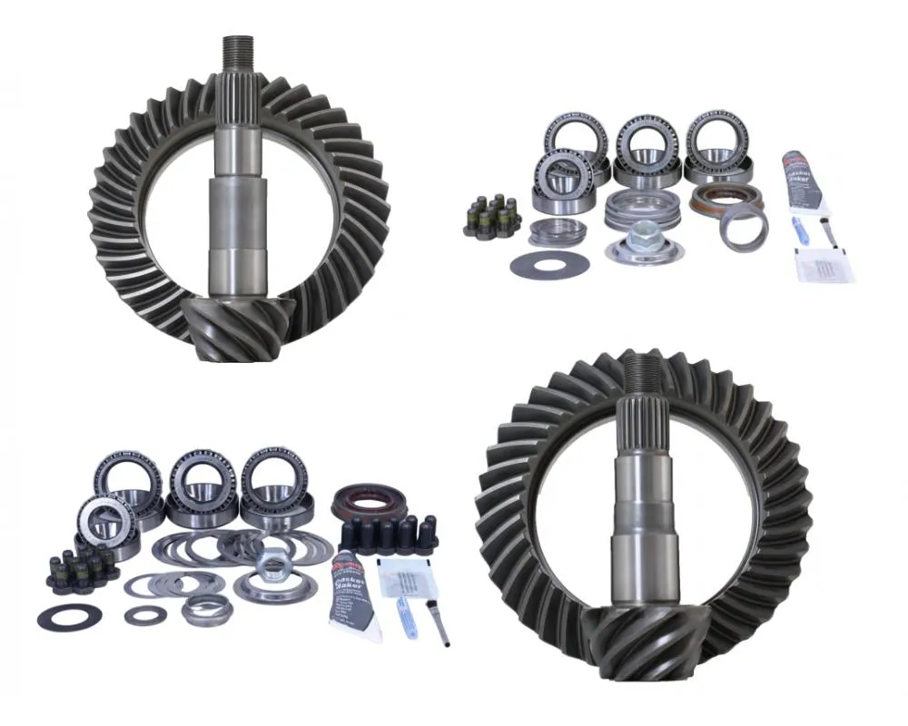 Revolution Gear and Axle 8.25" Rear 4.56 Ratio Koyo Bearing Gear Package Jeep Cherokee XJ 1991-1999 - Rev-XJ-8.25-456-K