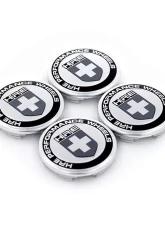 HRE Classic Black/Gray Center Cap                                     - HRE-BLKSILV-CAP - Image 2