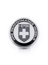 HRE Classic Black/Gray Center Cap                                     - HRE-BLKSILV-CAP - Image 3