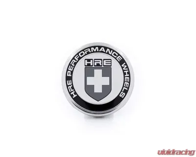 HRE Classic Black/Gray Center Cap - HRE-BLKSILV-CAP