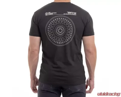 HRE Men's 501 Schematic Tee - Coal - HRE501FMRSTEE