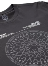 HRE Men's 501 Schematic Tee - Coal                                     - HRE501FMRSTEE - Image 3