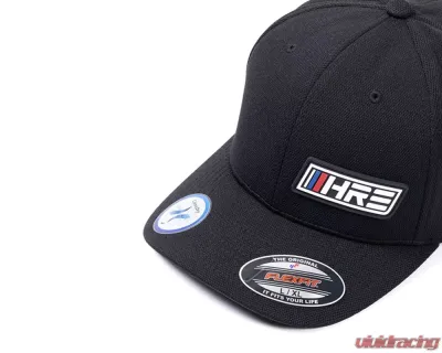 HRE Heritage Logo Fitted Hat - Round Bille Black - HREHLFHAT-RB