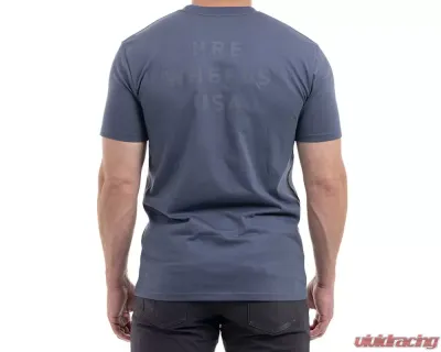 HRE Men's Monochromatic Tee - Petrol Blue - HREMONOTEEBLUE