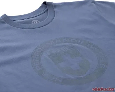 HRE Men's Monochromatic Tee - Petrol Blue - HREMONOTEEBLUE