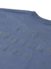 HRE Men's Monochromatic Tee - Petrol Blue                                     - HREMONOTEEBLUE - Image 4
