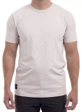 HRE Men's Monochromatic Tee - Bone                                     - HREMONOTEEBONE - Image 5