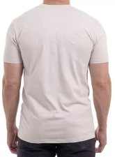 HRE Men's Monochromatic Tee - Bone                                     - HREMONOTEEBONE - Image 2