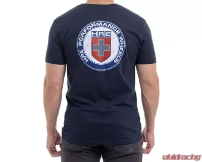 HRE Men's Vintage Forged Tee - Navy - HREVINTFORTEENAVY