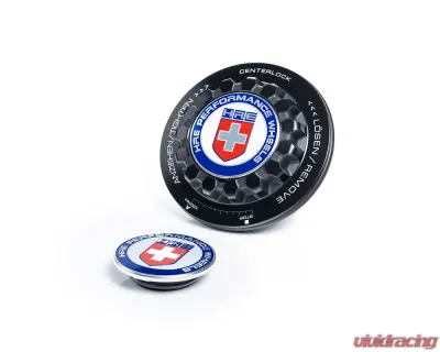 HRE Wheels Classic Center Lock Caps Porsche 997.2 | 991 | 992 2010+ - HRE-CENTERLOCK-CAP