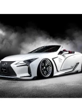 Rowen Dry Carbon Fiber Front Spoiler Lexus LC500 | LC500h 2017+                                     - RWN-1L007A61 - Image 9