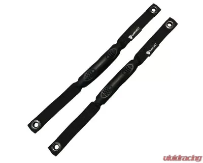 Bartact Roll Bar Grab Handles Front | Rear Pair Black Plastic Ford Bronco 2021-2024 - FBGHR2