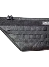 Bartact Driver | Passenger Black | White Front Door Interior Storage Bag (Pat Pending) Ford Bronco 2021-2024                                     - FBIAFDBM2-B - Image 2