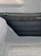 Bartact Driver | Passenger Black | White Front Door Interior Storage Bag (Pat Pending) Ford Bronco 2021-2024                                     - FBIAFDBM2-B - Image 5