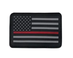 Bartact American Flag Patches, PVC Rubber, 2.0