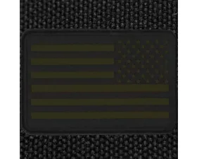 Bartact American Flag Patches PVC Rubber 2.0