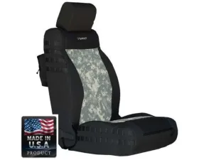 Bartact Tactical Series SRS Air Bag Compliant JK Seat Covers Front Jeep Wrangler JK | JKU 2007-2010