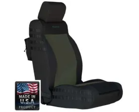 Bartact Tactical Series SRS Air Bag Compliant JK Seat Covers Front Jeep Wrangler JK | JKU 2007-2010