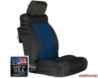 Bartact Tactical Series SRS Air Bag Compliant JK Seat Covers Front Jeep Wrangler JK | JKU 2007-2010 - JKAC0710FPBT