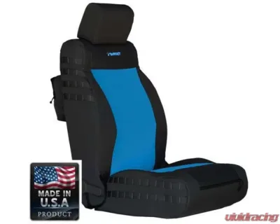 Bartact Tactical Series SRS Air Bag Compliant JK Seat Covers Front Jeep Wrangler JK | JKU 2007-2010 - JKAC0710FPBU