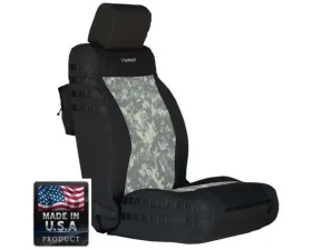 Bartact Tactical Series SRS Air Bag Compliant JK Seat Covers Front Jeep Wrangler 2011-2012