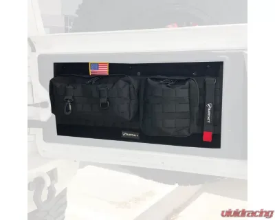 Bartact Tailgate Molle Panel Kit with Pouches Jeep Wrangler JL | JLU 2018-2022 - JLIATGMK1-B