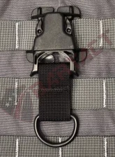 Bartact PALS/MOLLE Steel D-Ring with Quick Side Release Buckle Kit                                     - MAMDTB - Image 2