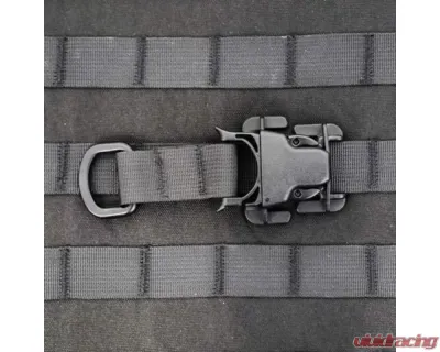 Bartact 1 " Male and Female PALS/MOLLE Dual Snap Bar Field Repair Side Release Buckle Kit - MARSRK-B