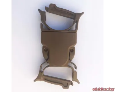 Bartact 1" Male and Female Coyote PALS | MOLLE Dual Snap Bar Field Repair Side Release Buckle Kit - MARSRK-C