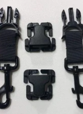 Bartact PALS/MOLLE Metal HD Swivel Hook Quick Side Release Buckle Kit                                     - MASMKB - Image 2