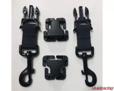 Bartact PALS/MOLLE Metal HD Swivel Hook Quick Side Release Buckle Kit - MASMKB
