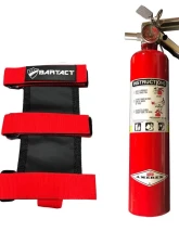 Bartact 2.5 lb Fire Extinguisher Plus 3 Strap Webbing Roll Bar Mount for Padded Roll Bars                                     - RBFEFEHR - Image 2