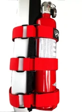 Bartact Fire Extinguisher Holder for Padded Roll Bars Webbing                                     - RBIAFEHR - Image 2