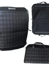 Bartact Molle Seat Back Panel Pouch System w/ 2 Zippered Pockets Patent Pending                                     - UMSBPZ-B - Image 5