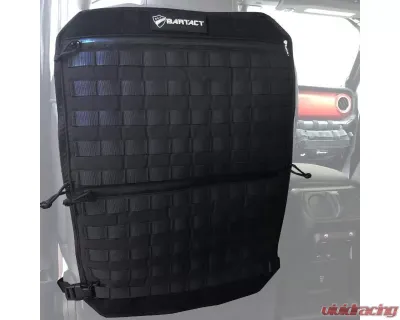 Bartact Molle Seat Back Panel Pouch System w/ 2 Zippered Pockets Patent Pending - UMSBPZ-B
