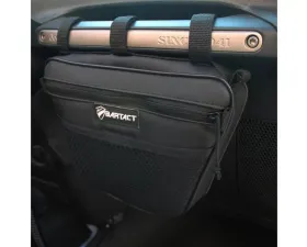 Bartact Black Vinyl Passenger Dash Grab Handle Bag Jeep CJ-5 | CJ-6 | CJ-7 | Scrambler | Wrangler 1975-2017