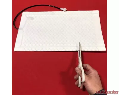 Bartact 12V Hi-Lo-Off Toggle Switch for Single Seats Universal Carbon Fiber Aftermarket Car Seat Heater Kit - XXIASH-1