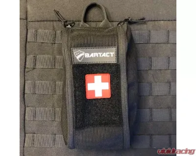 Bartact Nylon Roll Bar IFAK Kit Pouch MOLLE Back 1000d Cordura PALS Compatible - XXMPM1B-RB