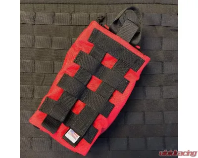 Bartact Nylon IFAK Kit Pouch MOLLE Back 1000d Cordura PALS Compatible - XXMPM1R