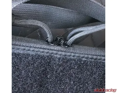 Bartact Molle Modular Seat Back Molle Panel Pouch System with 2 Zippered Pockets - XXMPSBP-B