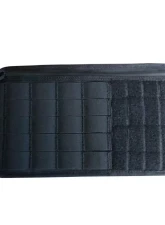 Bartact Molle Modular Universal Visor Organizer Panel with Zippered Pocket For Mid-Size Vehicle Visors                                     - XXMVP-B - Image 3