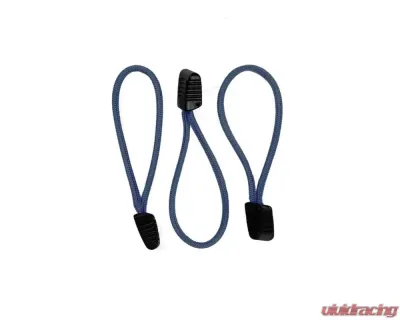 Bartact 3 Pack 550 Paracord Zipper Pulls with Plastic Tips - XXPP3F