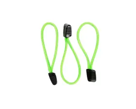 Bartact 3 Pack 550 Paracord Zipper Pulls with Plastic Tips