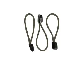 Bartact 3 Pack 550 Paracord Zipper Pulls with Plastic Tips