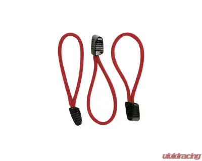 Bartact 3 Pack 550 Paracord Zipper Pulls with Plastic Tips - XXPP3R