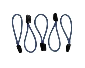 Bartact 5 Pack 550 Paracord Zipper Pulls with Plastic Tips