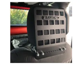 Bartact Black Pat Pending Seat Divider Panel Jeep JL | JLU | Gladiator 2018-2024